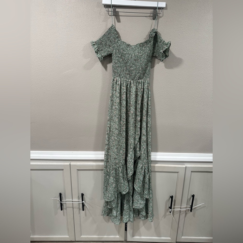 NWT Perdita Smock Top Floral Maxi Dress From Francesca’s - Picture 5 of 9
